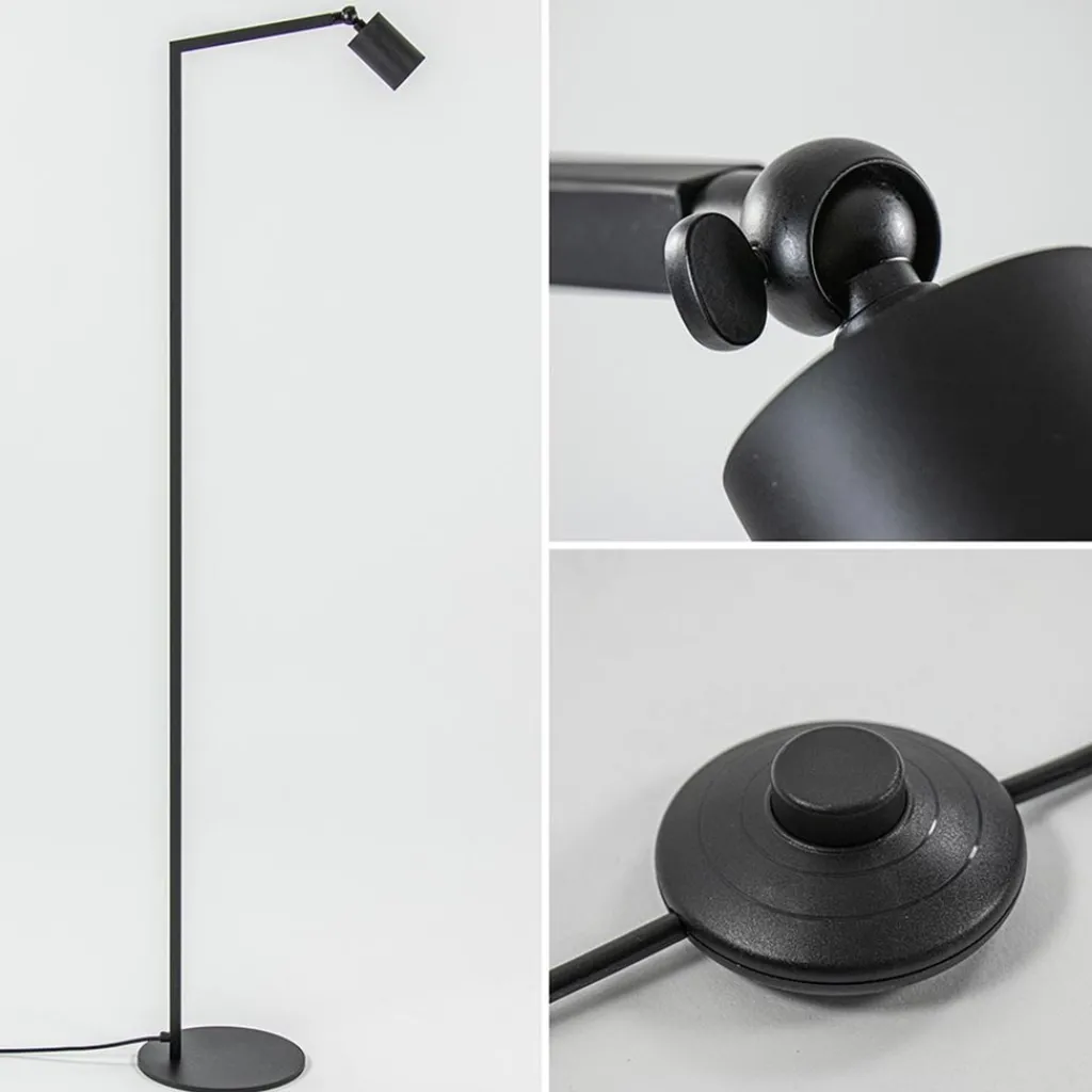 Straluma Staande leesspot Bounce zwart> Leeslampen|Woonkamerlampen