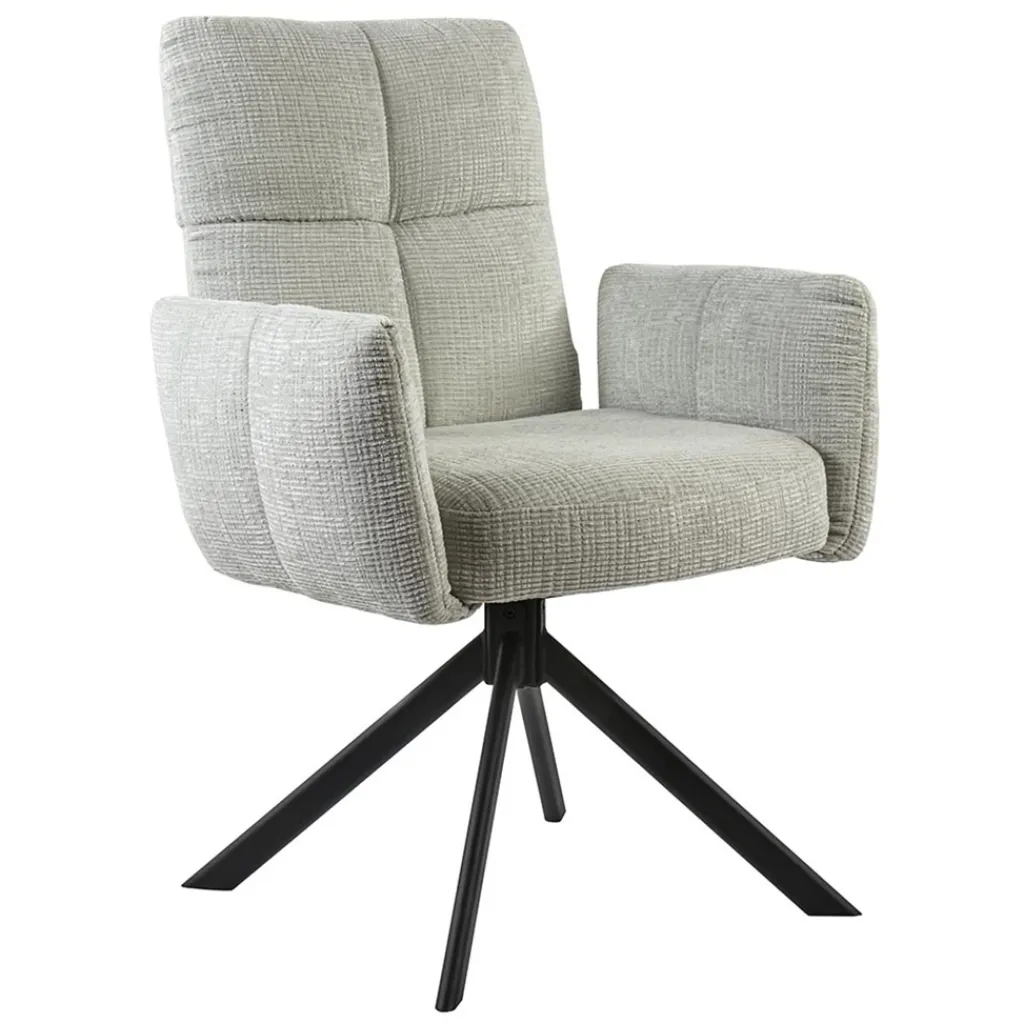 Straluma Stoffen eetkamerstoel met return-system> Eetkamerstoelen