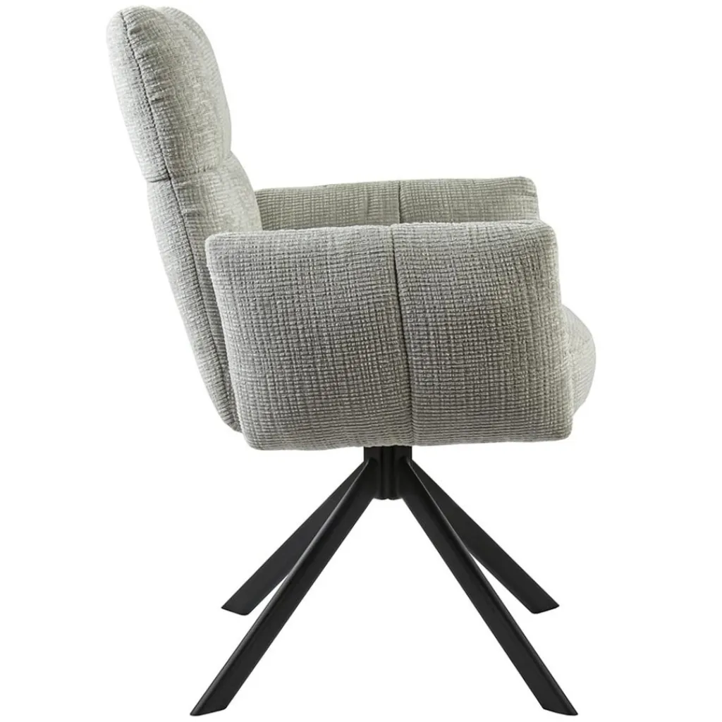 Straluma Stoffen eetkamerstoel met return-system> Eetkamerstoelen