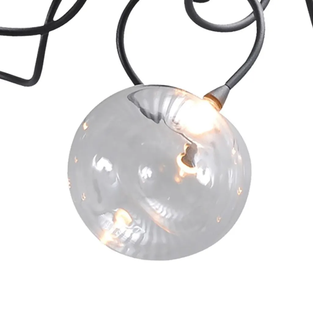 Straluma Strak klassieke plafondlamp LED met helder glas> Plafondlampen|LED Plafondlampen