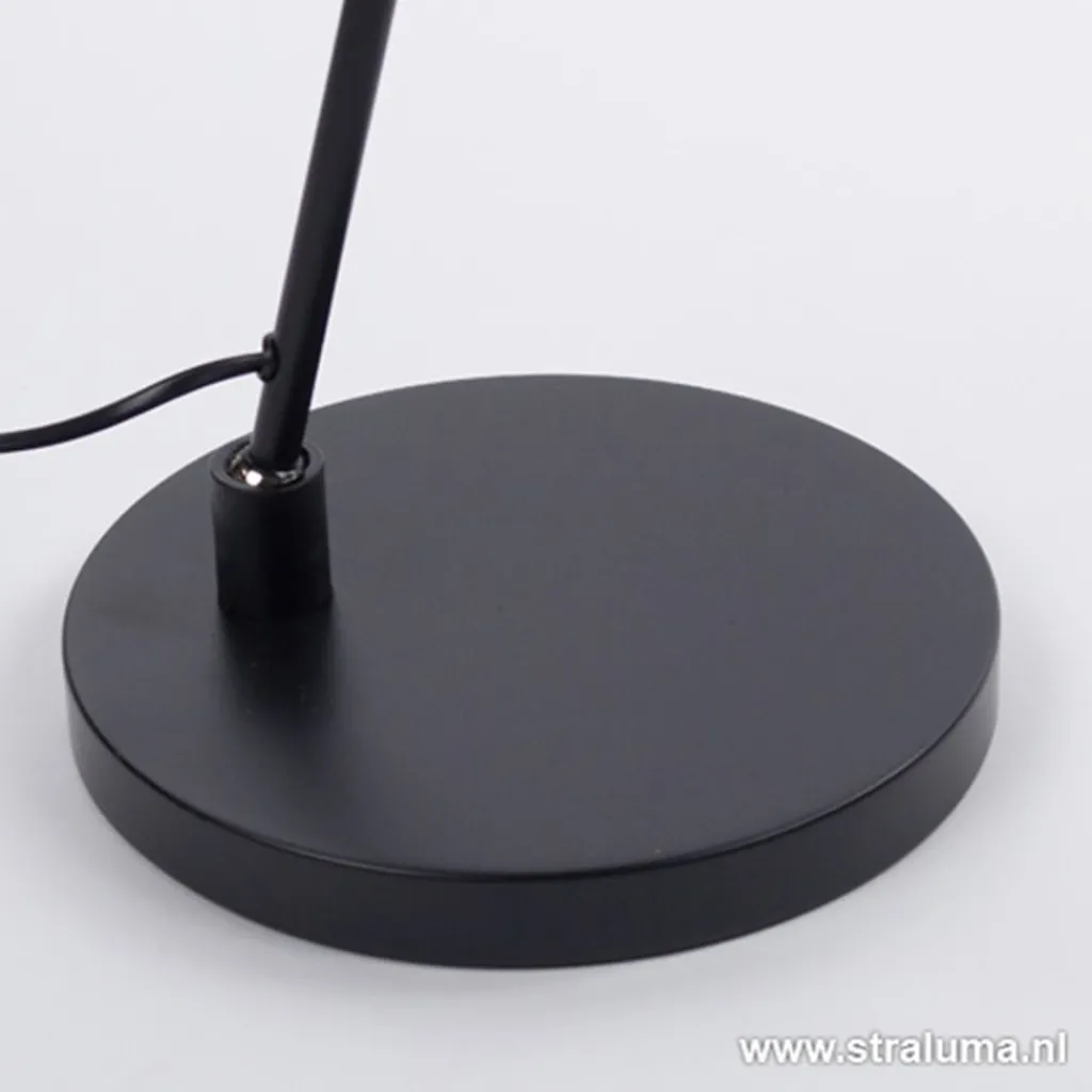 Straluma Strakke zwarte design vloerlamp LED> Vloerlampen|LED Leeslampen