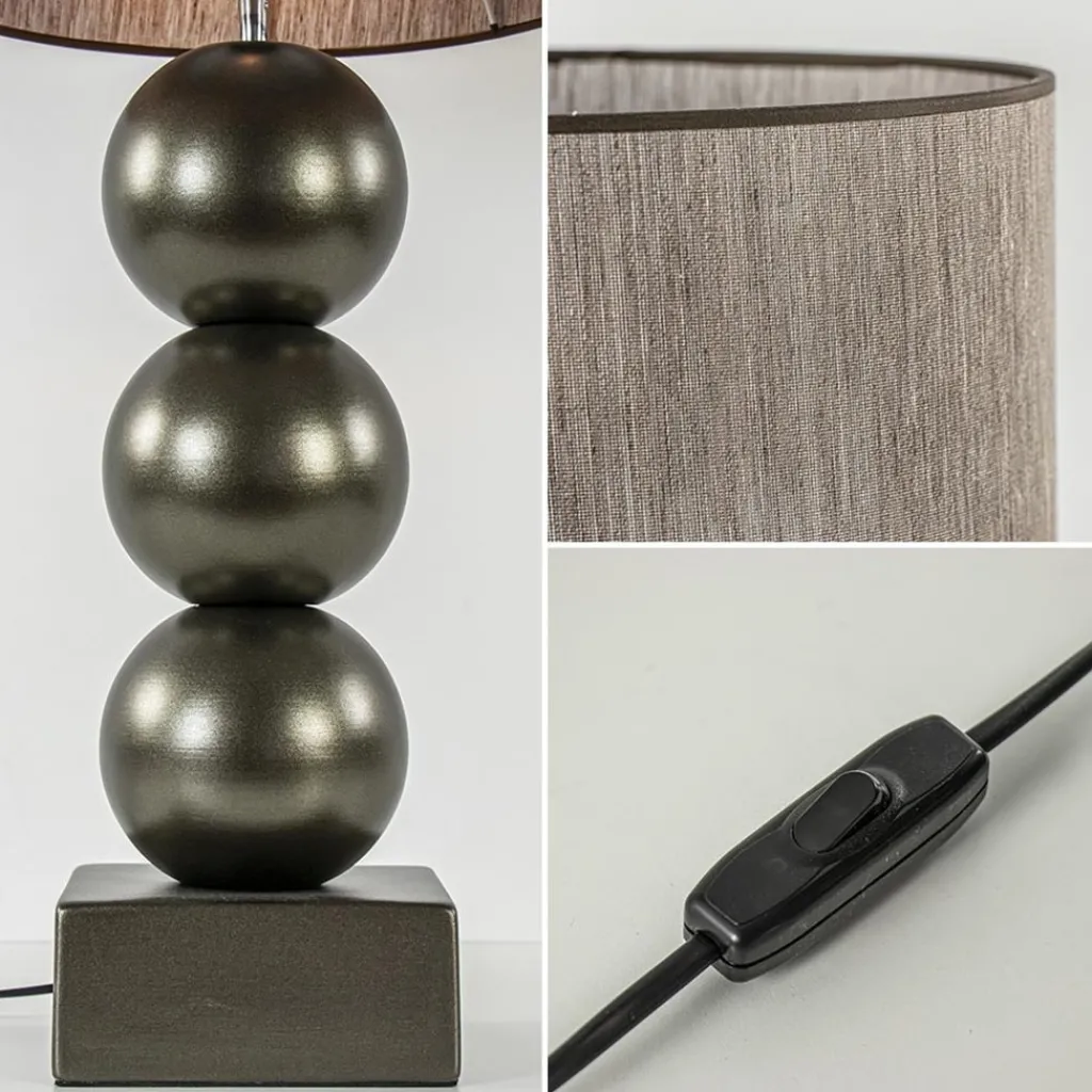 Straluma Tafellamp Bilba 72cm brons> Tafellampen|Schemerlampen