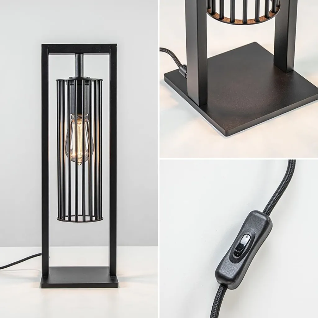 Straluma Tafellamp Birdy frame zwart> Woonkamerlampen|Slaapkamerlampen