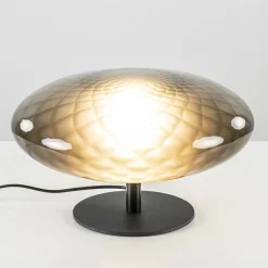 Straluma Tafellamp Bottega 40 zwart/smoke glas> Tafellampen|Design Verlichting