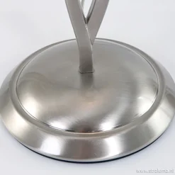 Straluma Tafellamp Capri staal/glas> Nachtkastlampen|Woonkamerlampen