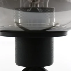 Straluma Tafellamp driepoot kegel smoke glas> Driepoot lampen|Woonkamerlampen