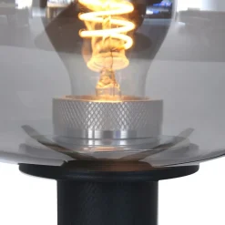 Straluma Tafellamp driepoot ufo smoke glas> Tafellampen|Driepoot lampen