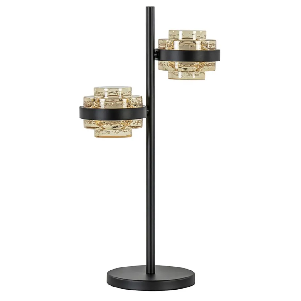 Straluma Tafellamp Dynasty zwart/amber> Tafellampen|LED Tafellampen