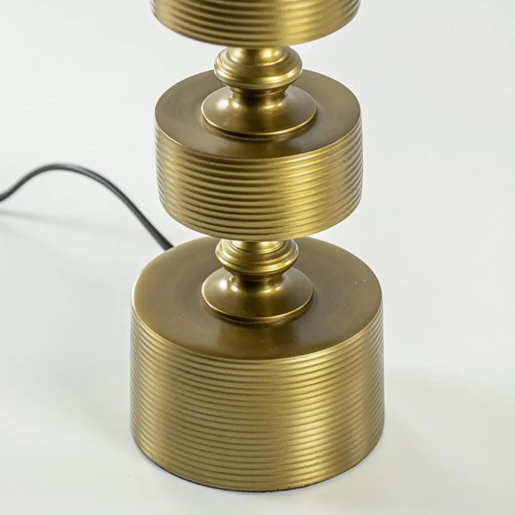 Straluma Tafellamp Gody antiek brons exclusief kap> Tafellampen|Lampenvoeten