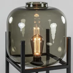 Straluma Tafellamp Lett frame zwart/smoke glas><noscript><img width=