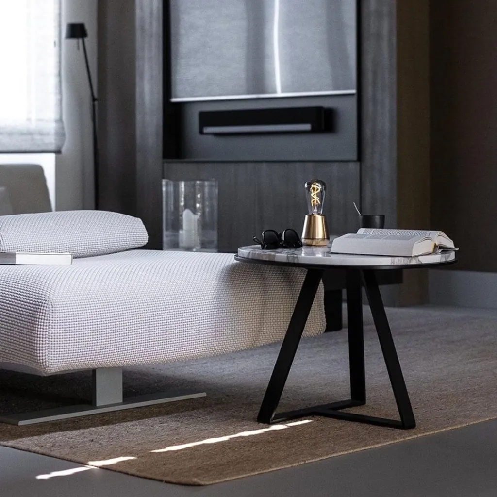 Straluma Tafellamp met oplaadbare batterij goud/smoke dimbaar> Tafellampen|Keukenverlichting