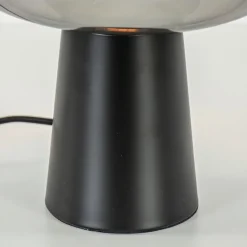 Straluma Tafellamp Misty zwart + titanium glas><noscript><img width=