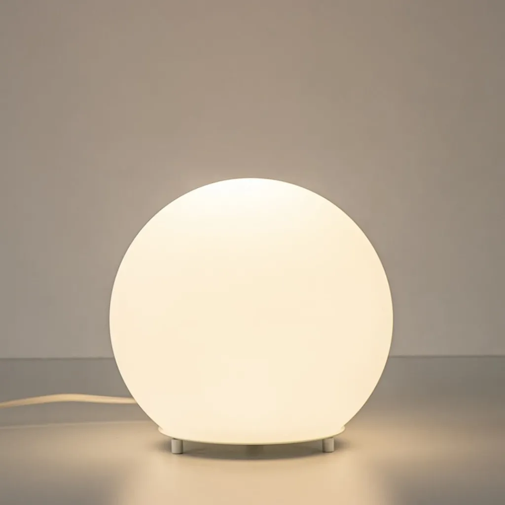 Straluma Tafellamp Oblica bol wit 20cm> Tafellampen|Retro Verlichting