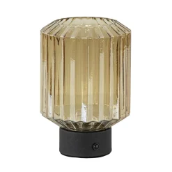 Straluma Tafellamp op batterij amber/zwart dimbaar> Tafellampen|Tienerkamerlampen