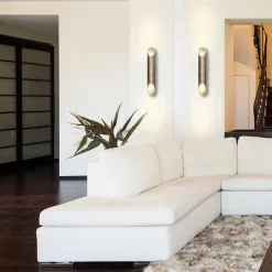 Straluma Up+down wandlamp ambachtelijk zilver><noscript><img width=