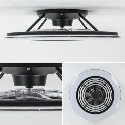 Straluma Ventilator Alisio XL zwart afst.bed./app><noscript><img width=