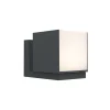 Straluma Verstelbare LED buitenlamp kubus donker grijs IP54> Wandlampen|Buitenlampen