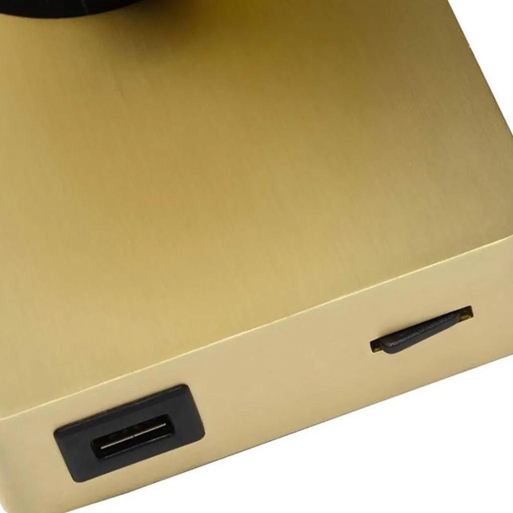 Straluma Verstelbare wandlamp mat goud inclusief dimbaar LED en USB> Wandlampen|LED Wandlampen