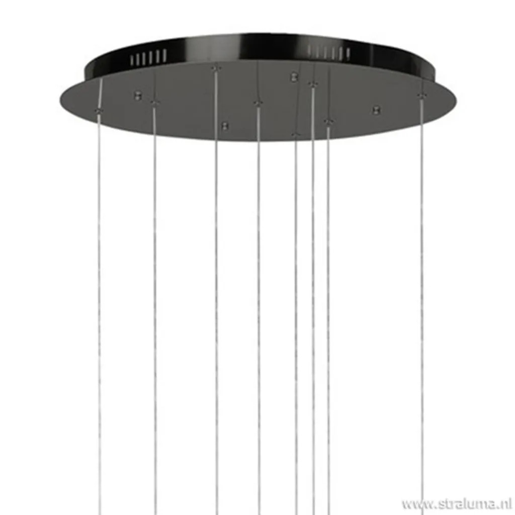 Straluma Vide hanglamp 8-L ringen zwart> Hanglampen|Videverlichting