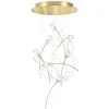 Straluma Videlamp Tulip 7L prisma/brass> Hanglampen|Videverlichting