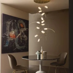 Straluma Videlamp Tulip 7L prisma/brass><noscript><img width=