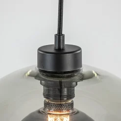 Straluma Videlamp zwart 5-lichts smoke glas><noscript><img width=