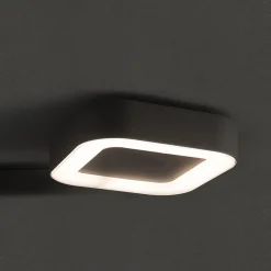 Straluma Vierkante LED buitenlamp antraciet IP54><noscript><img width=