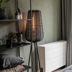 Straluma Vloerlamp Adeta driepoot draad zwart><noscript><img width=