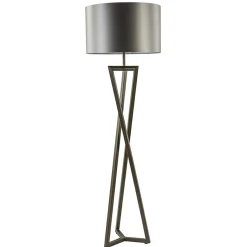 Straluma Vloerlamp Atrani platinum excl. kap> Vloerlampen|Lampenvoeten