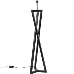 Straluma Vloerlamp Atrani zwart excl. kap> Vloerlampen|Design Verlichting