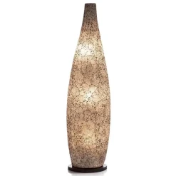 Straluma Vloerlamp bottle mozaiek glas zwart/wit> Vloerlampen|Decoratieve Verlichting