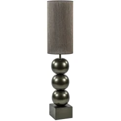 Straluma Vloerlamp bruin met cilinder kap bruin> Vloerlampen|Schemerlampen