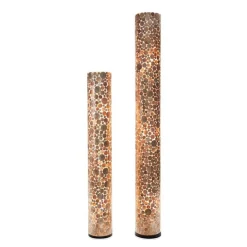 Straluma Vloerlamp Coin schelpen cilinder gold><noscript><img width=