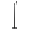 Straluma Vloerlamp Havana + leesspot zwart z/kap> Vloerlampen|Lampenvoeten