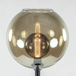 Straluma Vloerlamp zwart + smoke glas><noscript><img width=