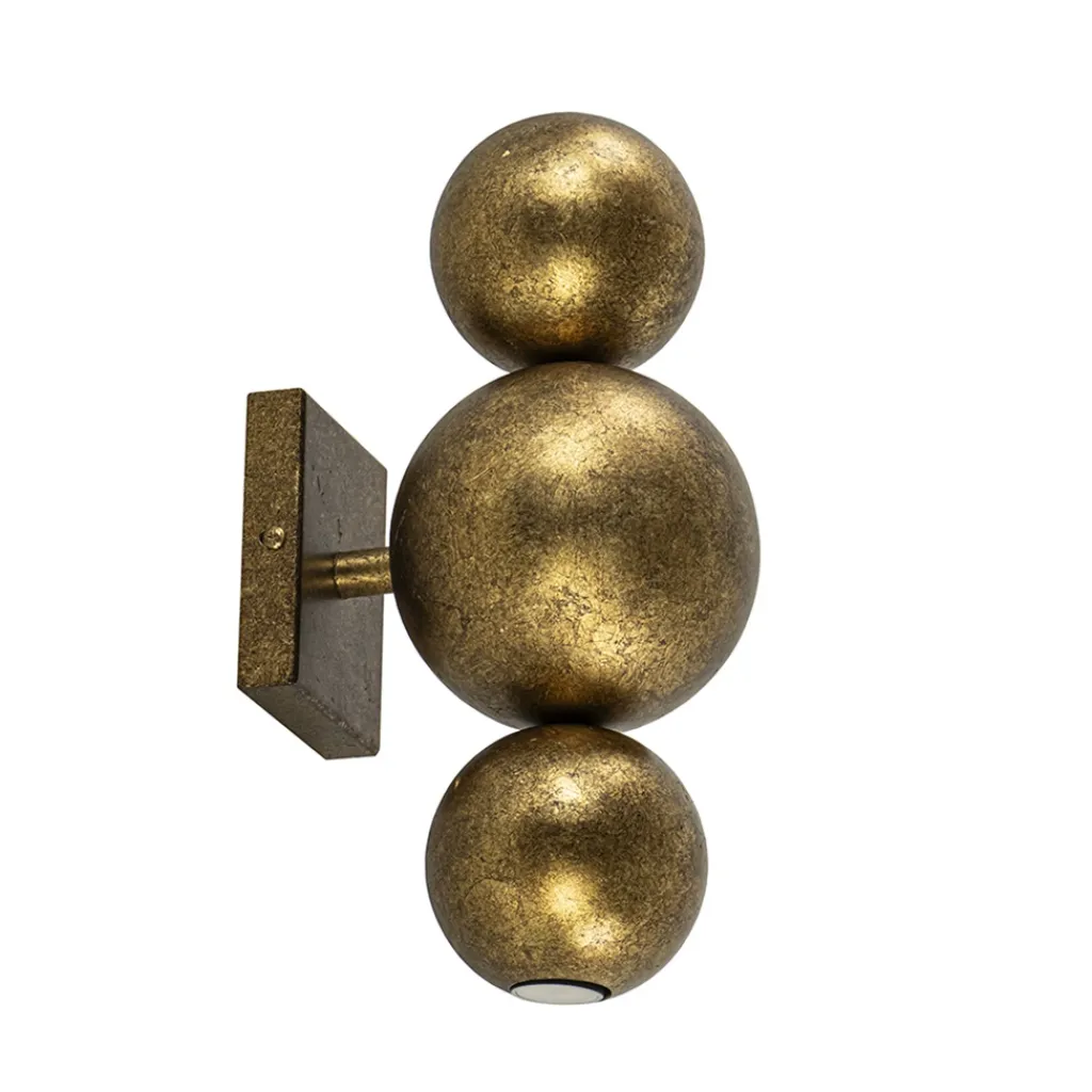 Straluma Wandlamp ambachtelijk brons inclusief LED> Wandlampen|LED Wandlampen