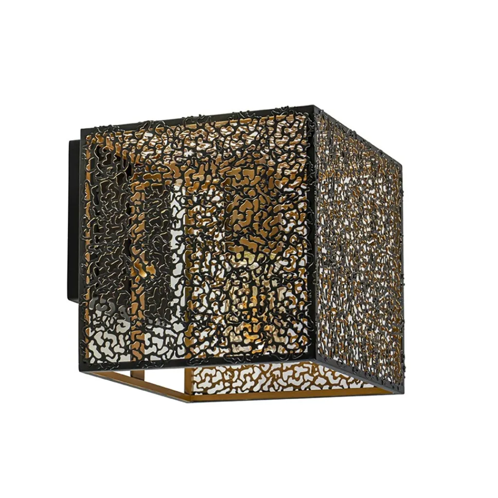 Straluma Wandlamp Avola zwart/goud> Wandlampen|Scandinavische Verlichting