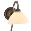 Straluma Wandlamp Capri brons/Glas> Bedlampjes|Woonkamerlampen