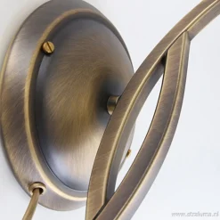 Straluma Wandlamp Capri brons/Glas><noscript><img width=