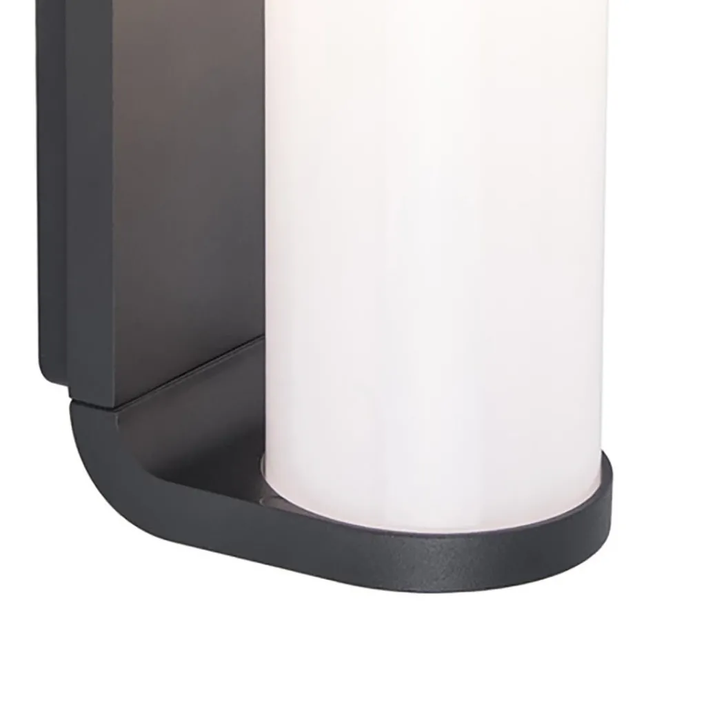 Straluma Wandlamp cilinder buiten grijs IP44 inclusief LED> Wandlampen|Buitenlampen