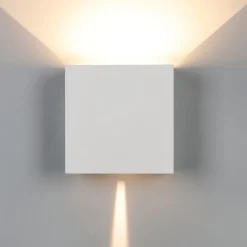 Straluma Wandlamp Davos XL wit IP65> Buitenlampen|Wandlampen