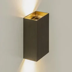 Straluma Wandlamp Eros rechthoek brons><noscript><img width=