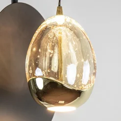 Straluma Wandlamp Golden Egg zwart/goud><noscript><img width=