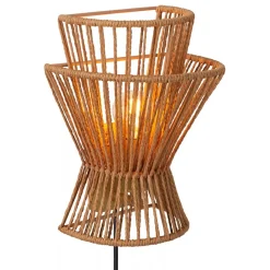 Straluma Wandlamp papier naturel met mat goud> Wandlampen|Botanische Verlichting