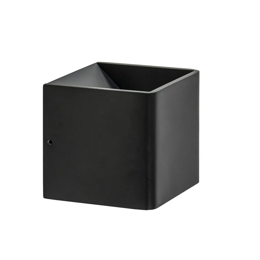 Straluma Wandlamp Stretto kubus zwart> Wandlampen|Woonkamerlampen