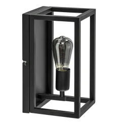 Straluma Wand-/plafondlamp rechthoek frame zwart> Woonkamerlampen|Slaapkamerlampen