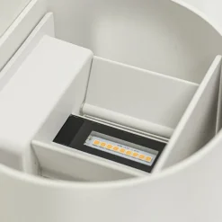 Straluma Witte LED Buitenlamp IP54 afgerond wit><noscript><img width=