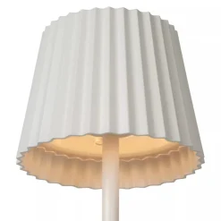 Straluma Witte tafellamp oplaadbaar inclusief dimbaar LED IP54> Tafellampen|Buitenlampen