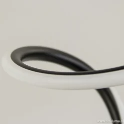 Straluma Zwarte LED tafellamp met touchdimmer><noscript><img width=