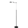 Straluma Zwarte vloerlamp-leeslamp LED dimbaar> Vloerlampen|Leeslampen